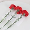 Single carnation artificial flowers, Mother's Day gift bouquets, home interior decoration vases, flower arrangements, artificial flowers wholesale Application Scenario